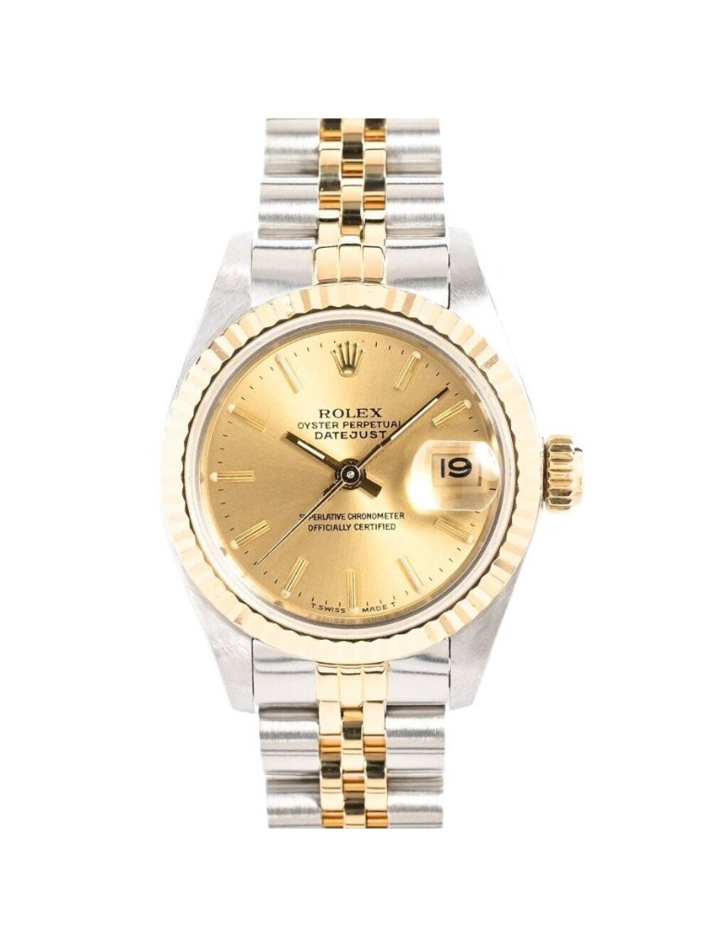 Rolex Watch Datejust Gold